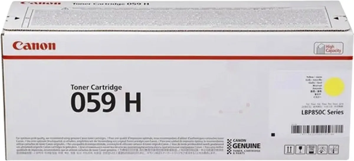 Canon 059H Geel Toner - 3624C001 - o.a. MF732CDW/LBP214DW