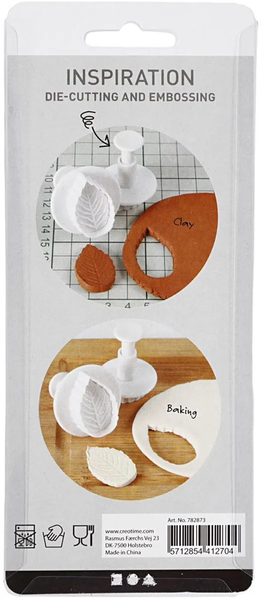 Creativ Company Koekjesdeeg Stempel Set - 4 Stuks Meerkleurig