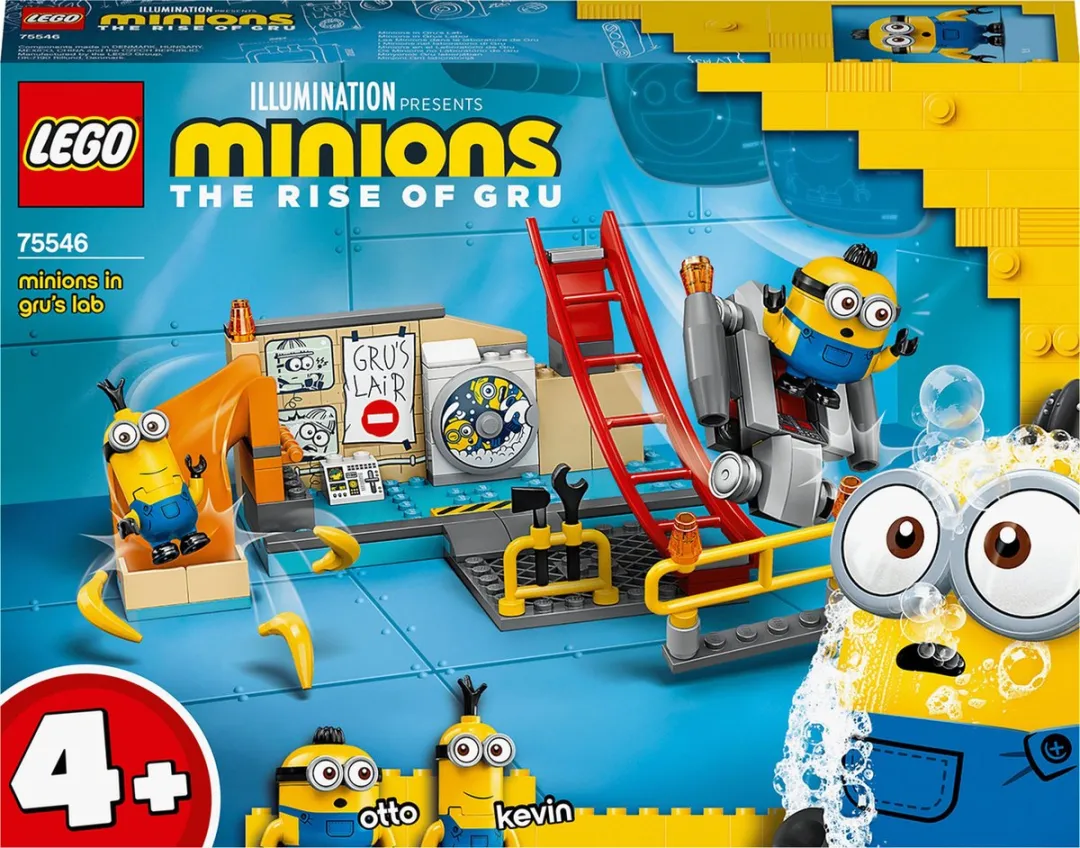 LEGO Minions in Gru's Lab