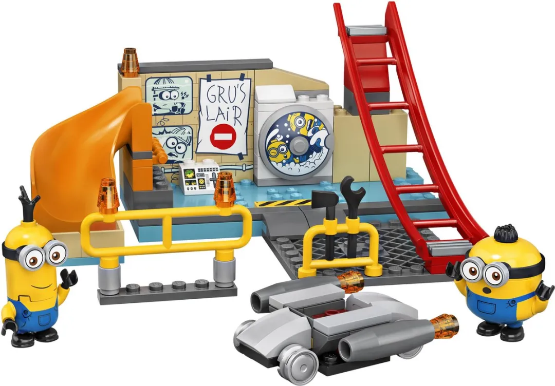 LEGO Minions in Gru's Lab - 87 Stukken - Geel - afbeelding 6 van 6