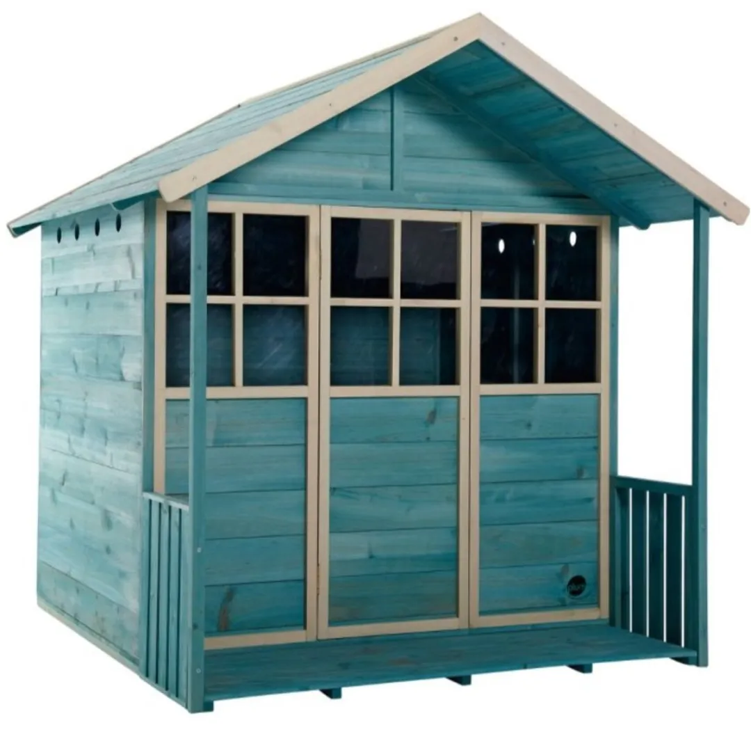 Wendi Toys Houten Speelhuis met Veranda