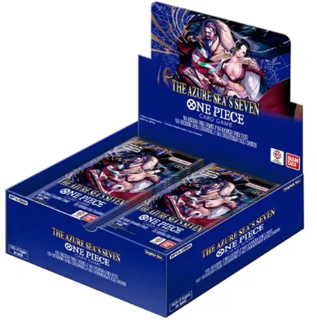 Bandai Namco One Piece Card Game OP-14 Booster Display The Azure Sea's Seven