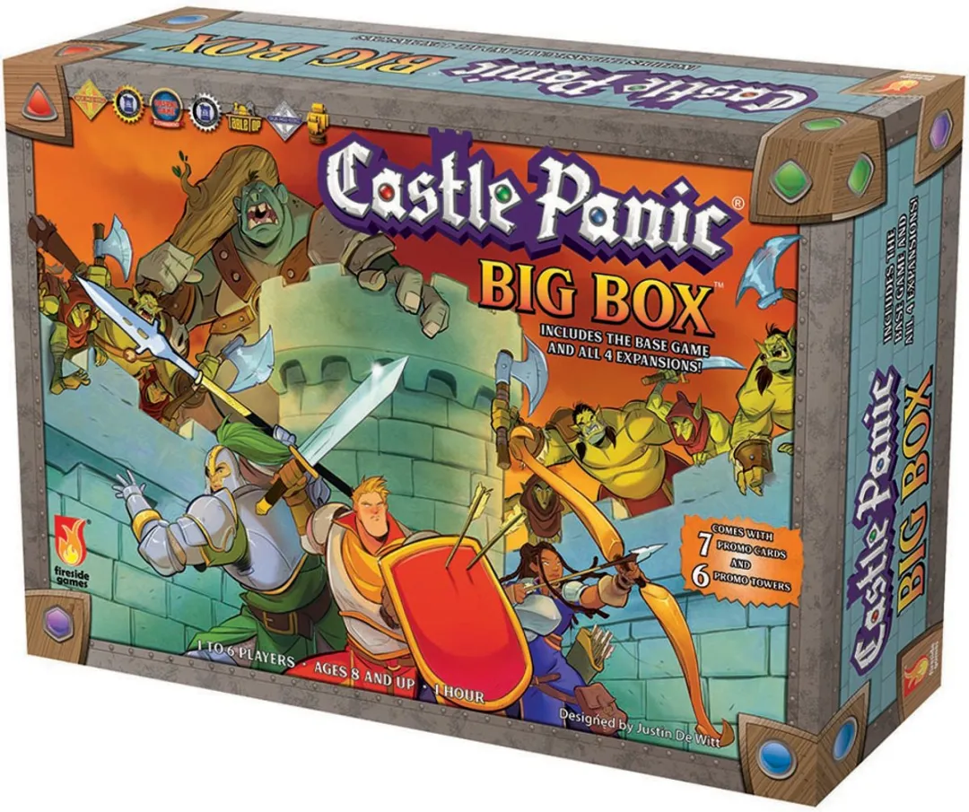 Fireside Games Castle Panic Big Box Second Edition Bordspel