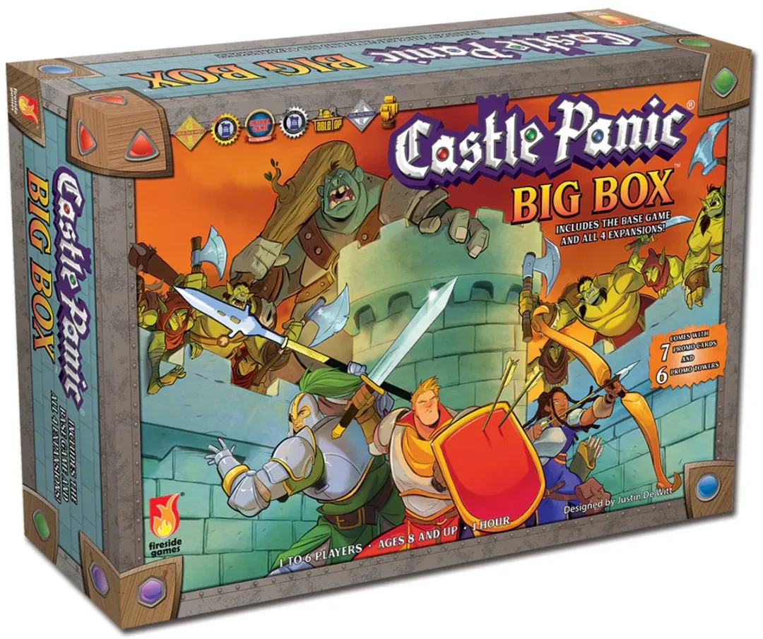 Fireside Games Castle Panic Big Box Second Edition Bordspel
