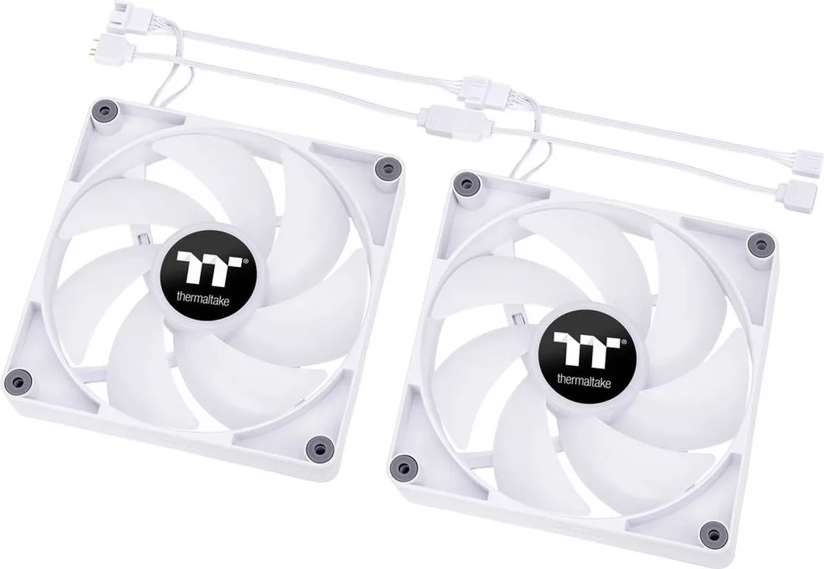 Thermaltake CL-F154-PL14SW-A PC-Ventilator 140mm RGB - Wit