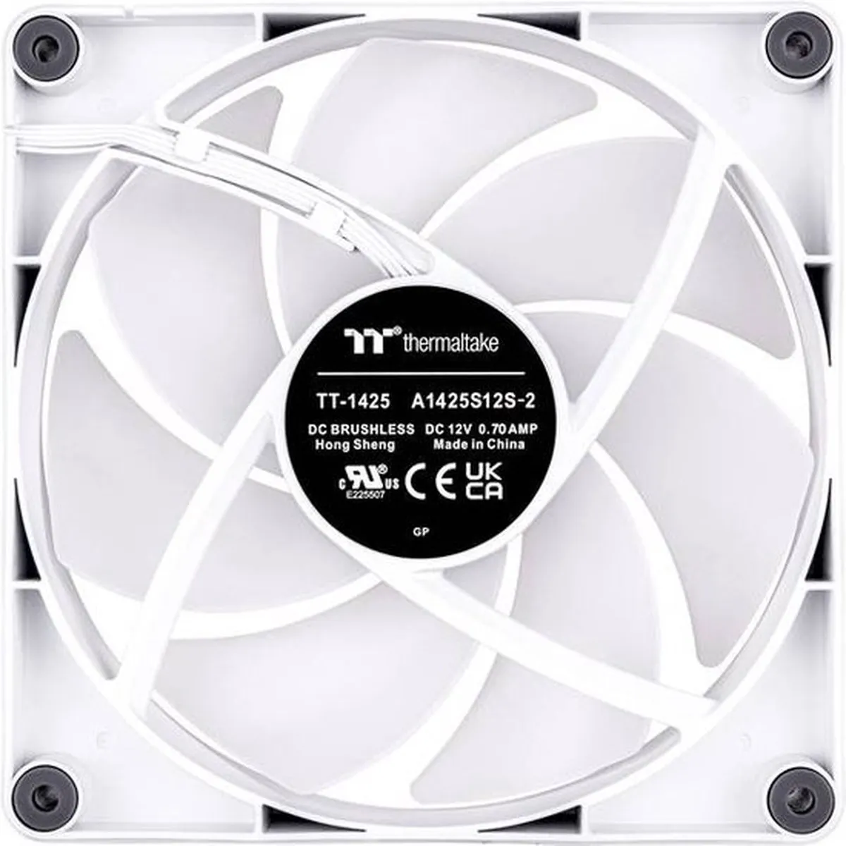 Thermaltake CL-F154-PL14SW-A PC-Ventilator 140mm RGB - Wit