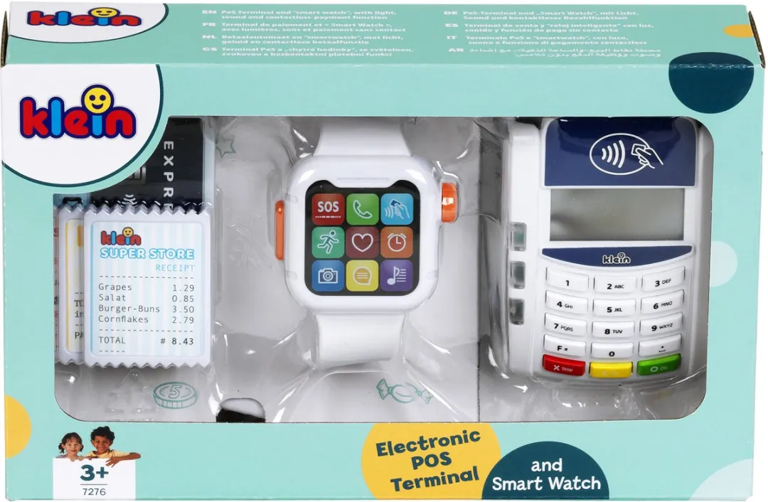 Klein Toys Pinapparaat met Smartwatch - Wit - afbeelding 6 van 6
