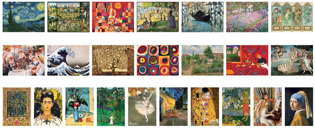 Eurographics Fine Art Adventskalender Puzzel