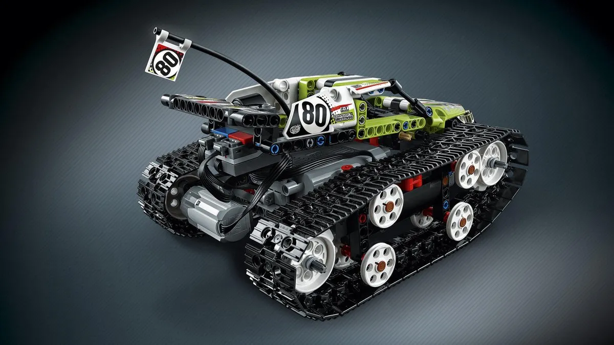 LEGO Technic Rupsbandracer 42065 - 370 Stukken - Zwart - afbeelding 5 van 6