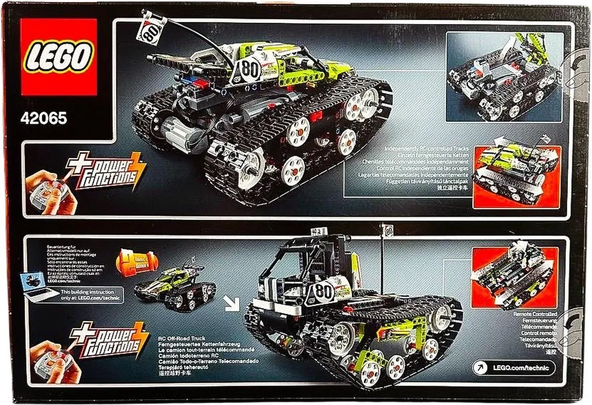 LEGO Technic Rupsbandracer 42065 - 370 Stukken - Zwart - afbeelding 2 van 6