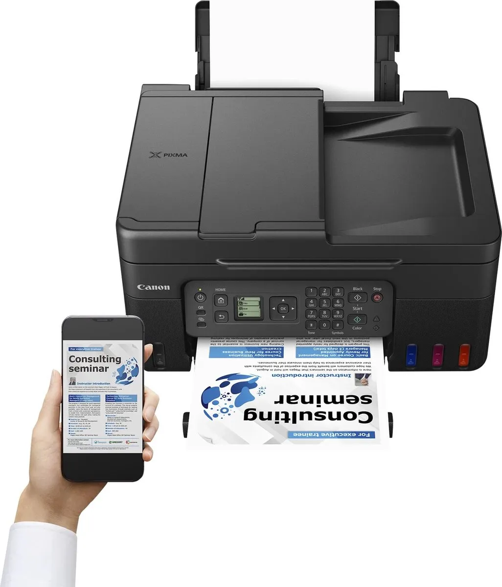 Canon PIXMA G4570 MegaTank All-in-One Inkttankprinter - Zwart