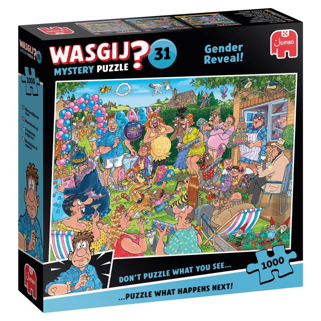 Wasgij Mystery 31 Gender Reveal 1000 Stuks - Meerkleurig