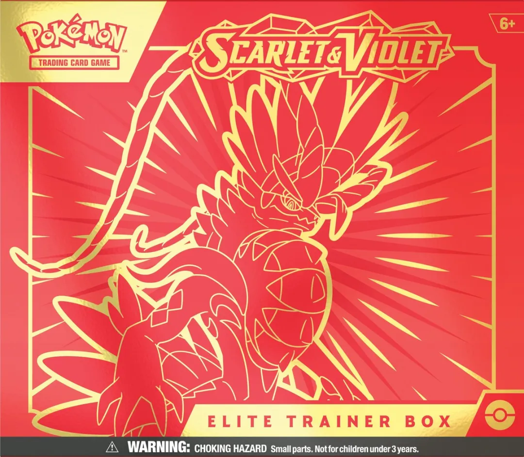 Pokémon Scarlet & Violet - Elite Trainer Box: Koraidon - Pokémon Kaarten