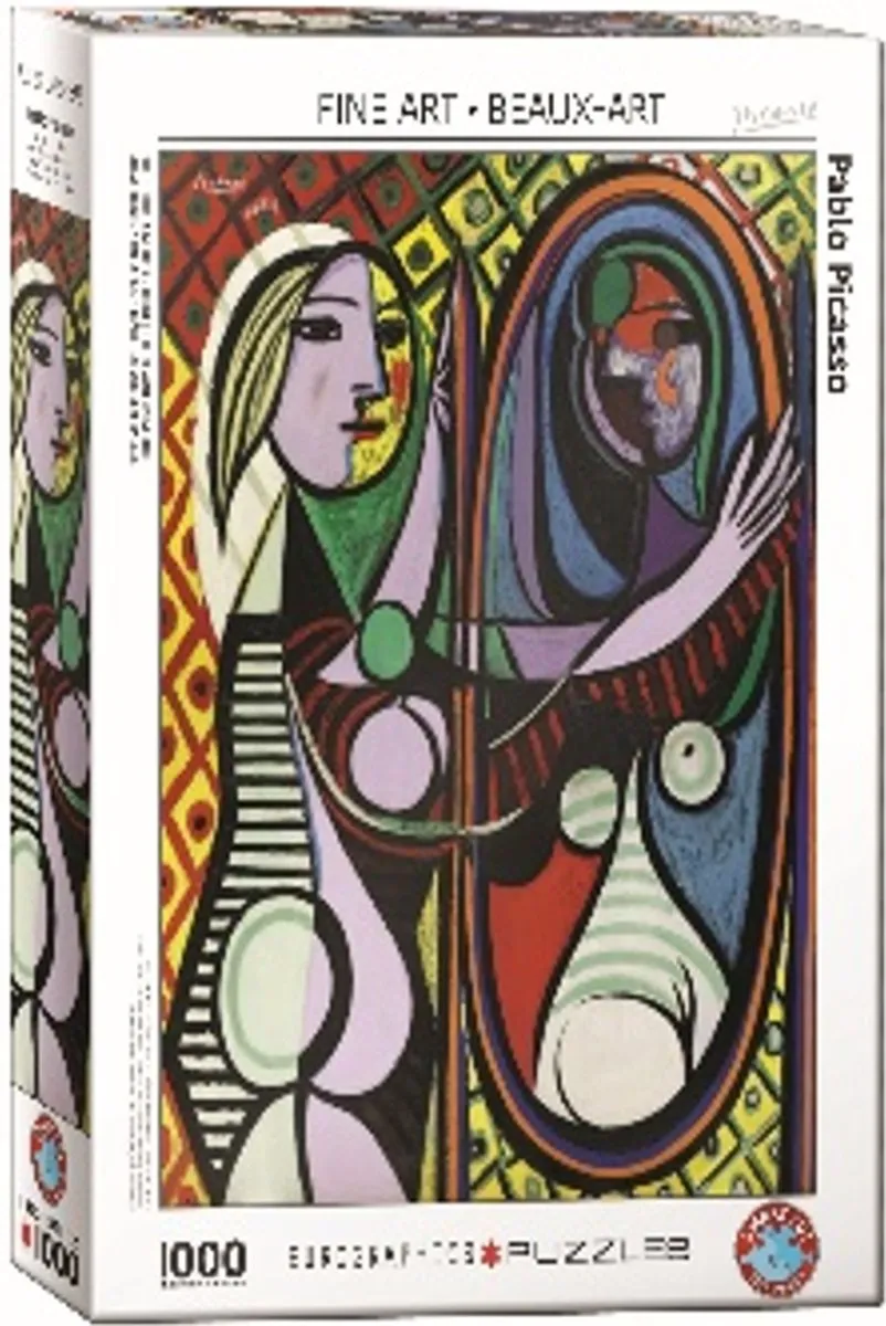 Eurographics Picasso Meisje voor een Spiegel Legpuzzel 1000 Stuks - Fine Art