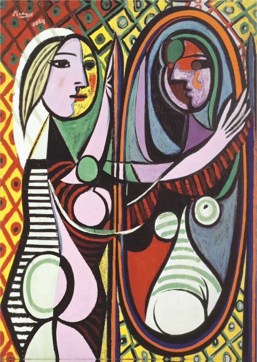 Eurographics Picasso Meisje voor een Spiegel Legpuzzel 1000 Stuks