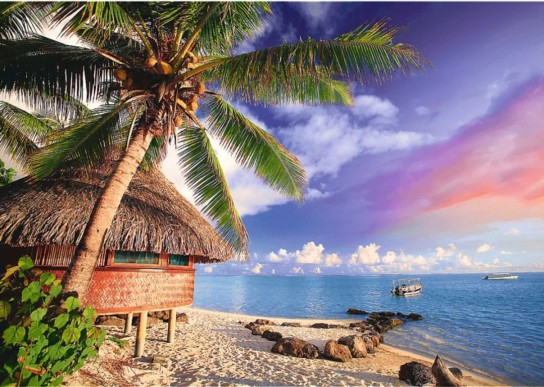 Trefl Bora-Bora Island Legpuzzel 500 Stuks - Meerkleurig