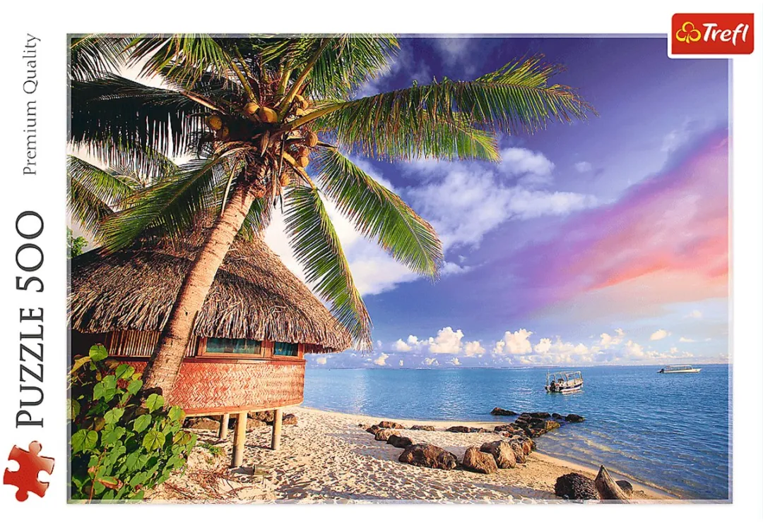 Trefl Bora-Bora Island Legpuzzel 500 Stuks - Meerkleurig