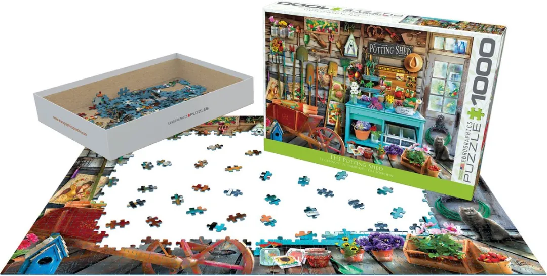 Eurographics Het Oppothokje Legpuzzel 1000 Stuks - Meerkleurig