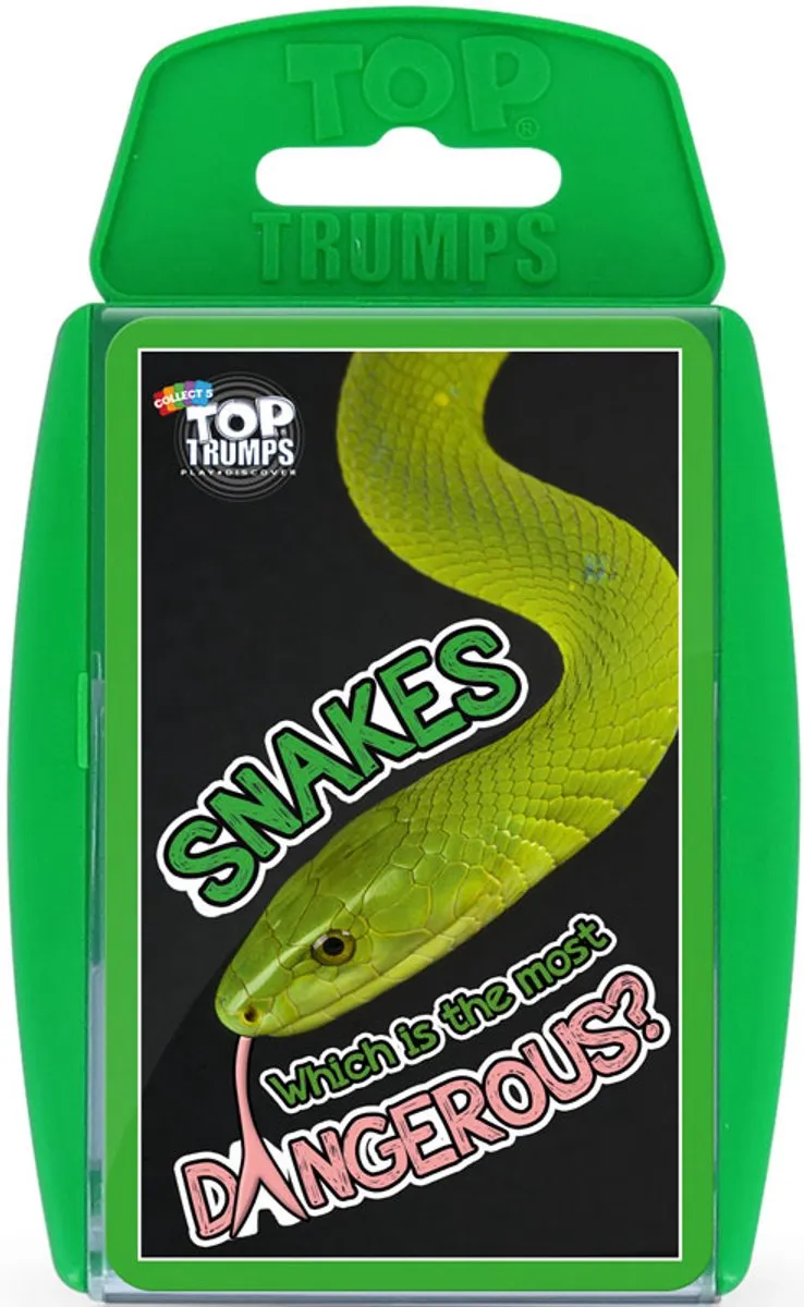 Winning Moves Top Trumps Slangen Educatief Kaartspel