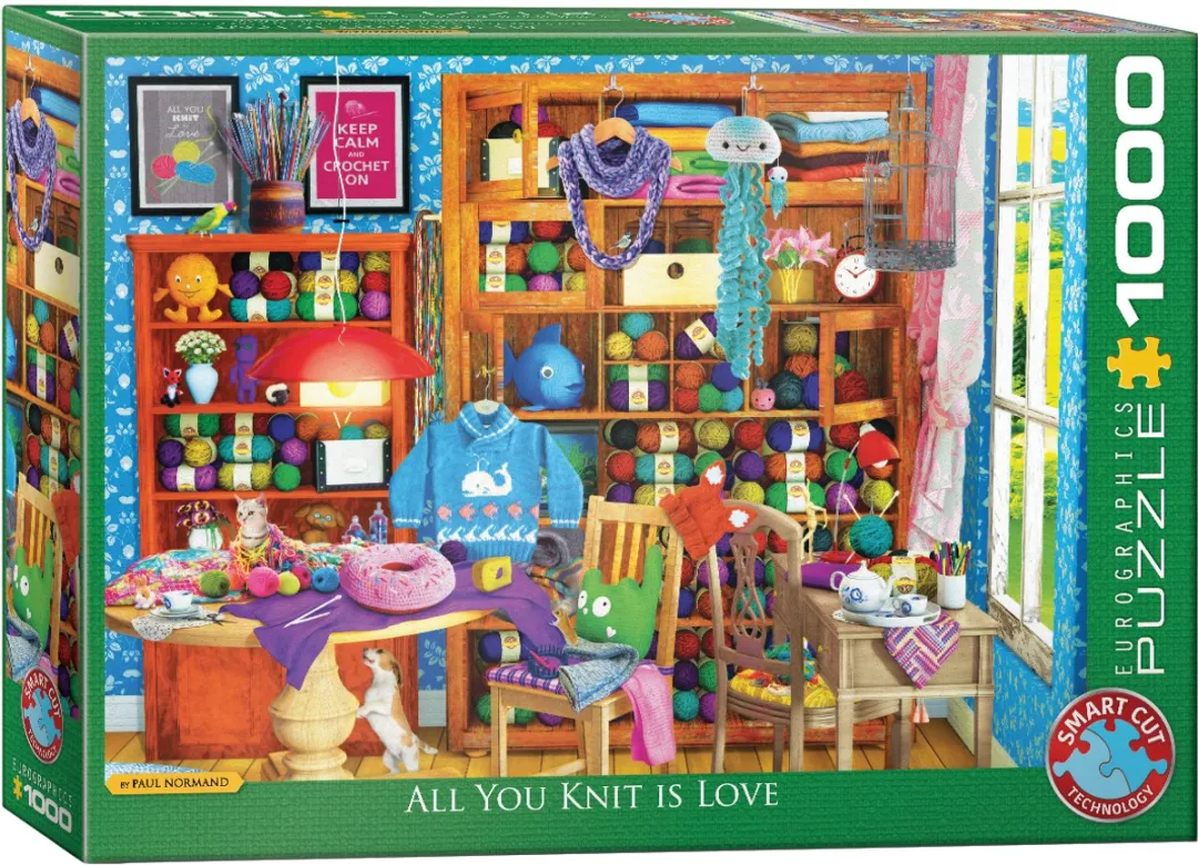 Eurographics Alles wat je Breit is Liefde Legpuzzel 1000 Stuks
