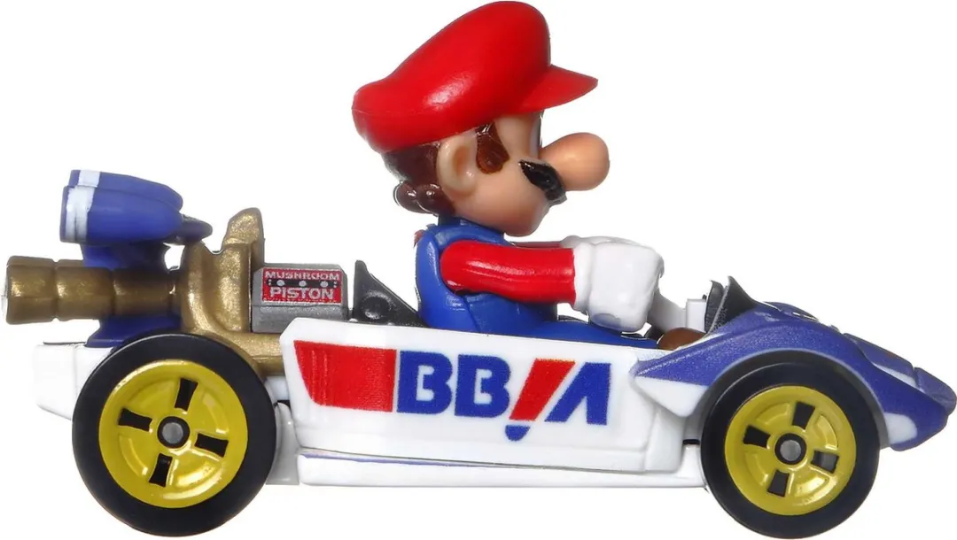 Hot Wheels Mario Kart MarioKart Mario Circuit Special Racewagen HDB36 - Meerkleurig