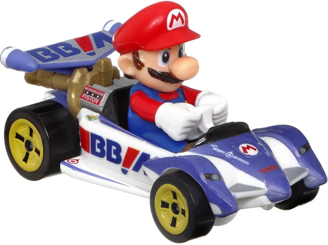 Hot Wheels Mario Kart MarioKart Mario Circuit Special Racewagen HDB36 - Meerkleurig