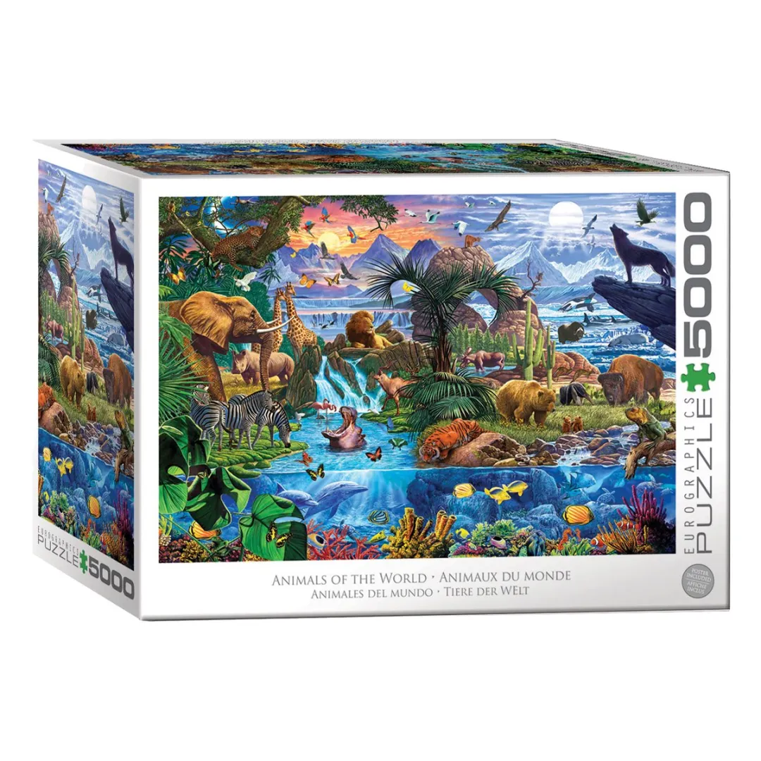 Eurographics Aardse Gauna Legpuzzel 5000 Stuks