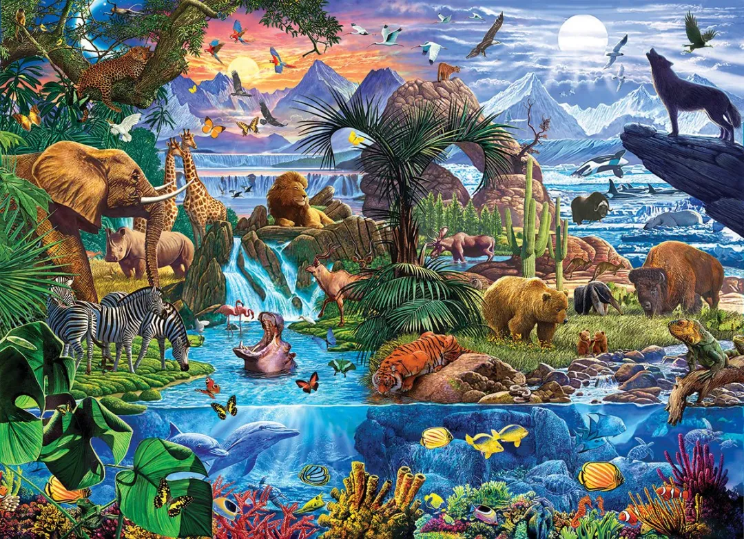 Eurographics Aardse Gauna Legpuzzel 5000 Stuks - Meerkleurig