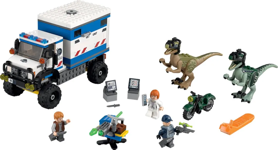 LEGO Raptorrooftocht - 324 Stukken - 3 Minifiguren - Meerkleurig