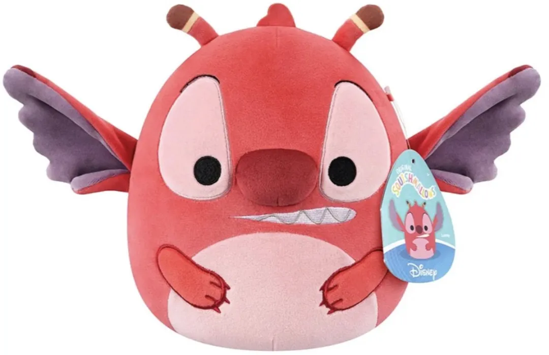 Squishmallows Disney Stitch Pluche 20cm Roze
