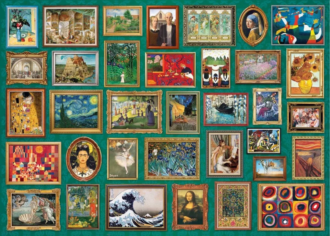 Eurographics Meesterwerken Legpuzzel 2000 Stuks
