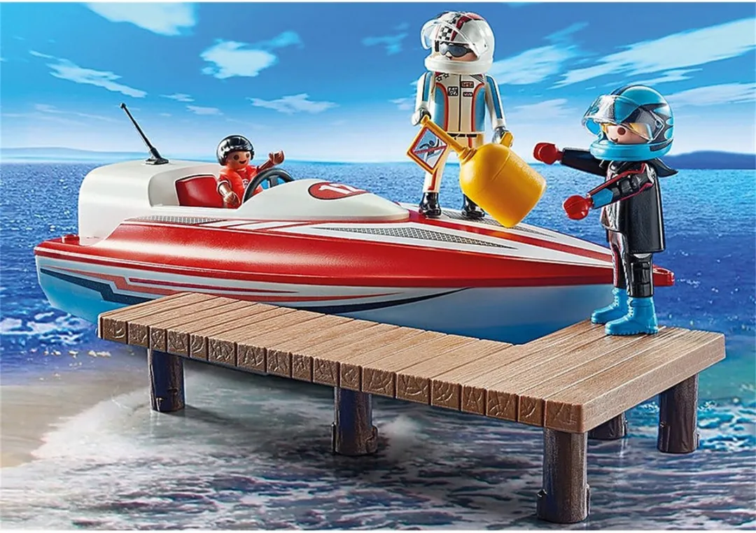 Playmobil Sports&Action Speedboot 70744 - Multicolor