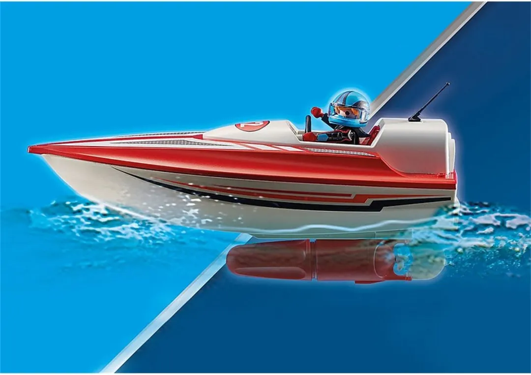 Playmobil Sports&Action Speedboot 70744 - Multicolor