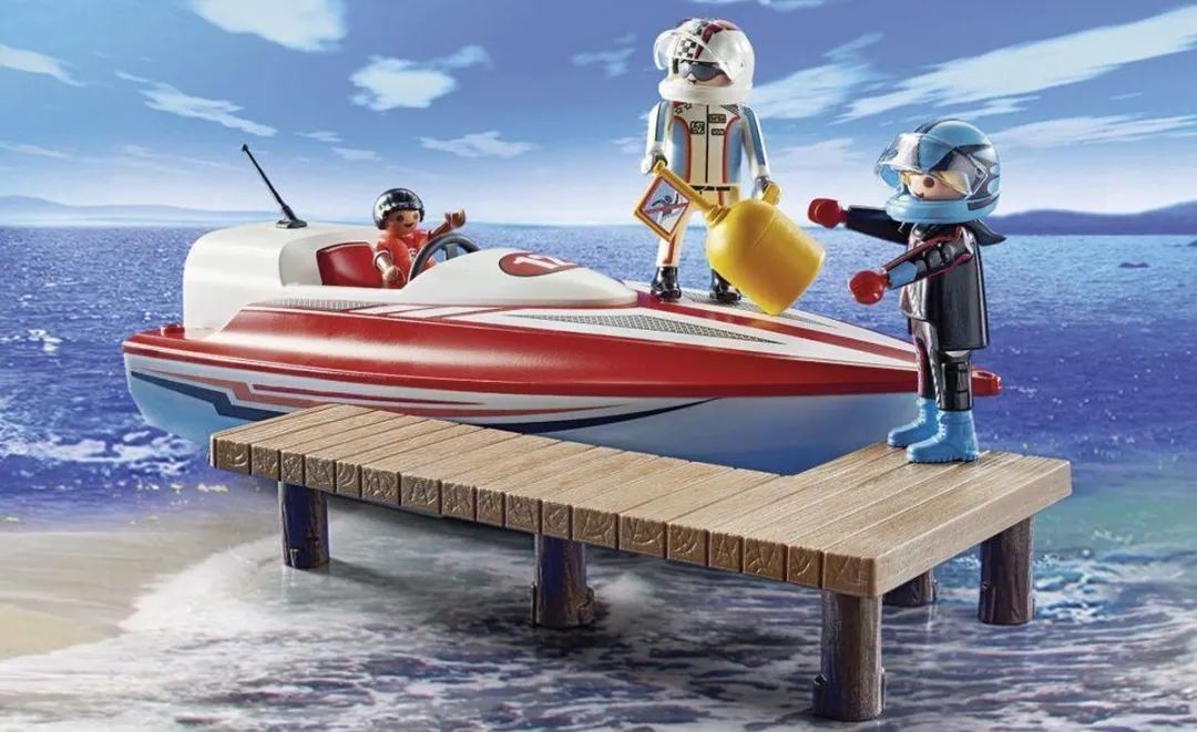 Playmobil Sports&Action Speedboot 70744 - Multicolor