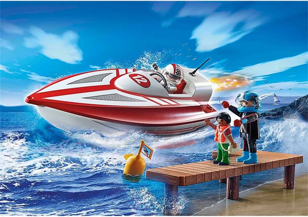 Playmobil Sports&Action Speedboot 70744