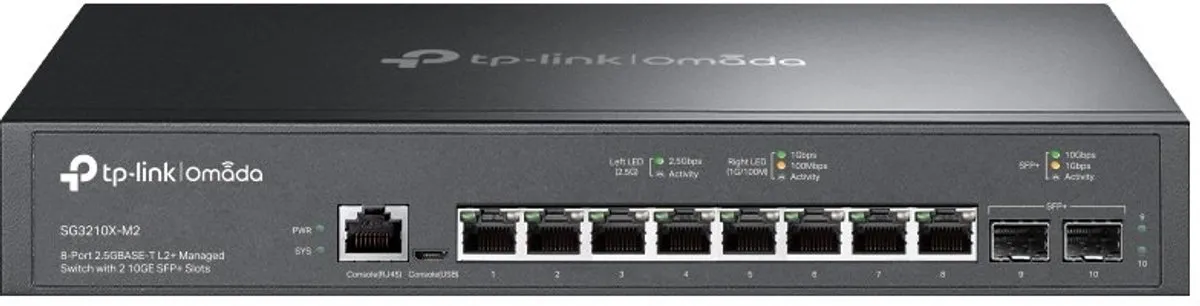 TP-Link Omada SG3210X-M2 Netwerkswitch