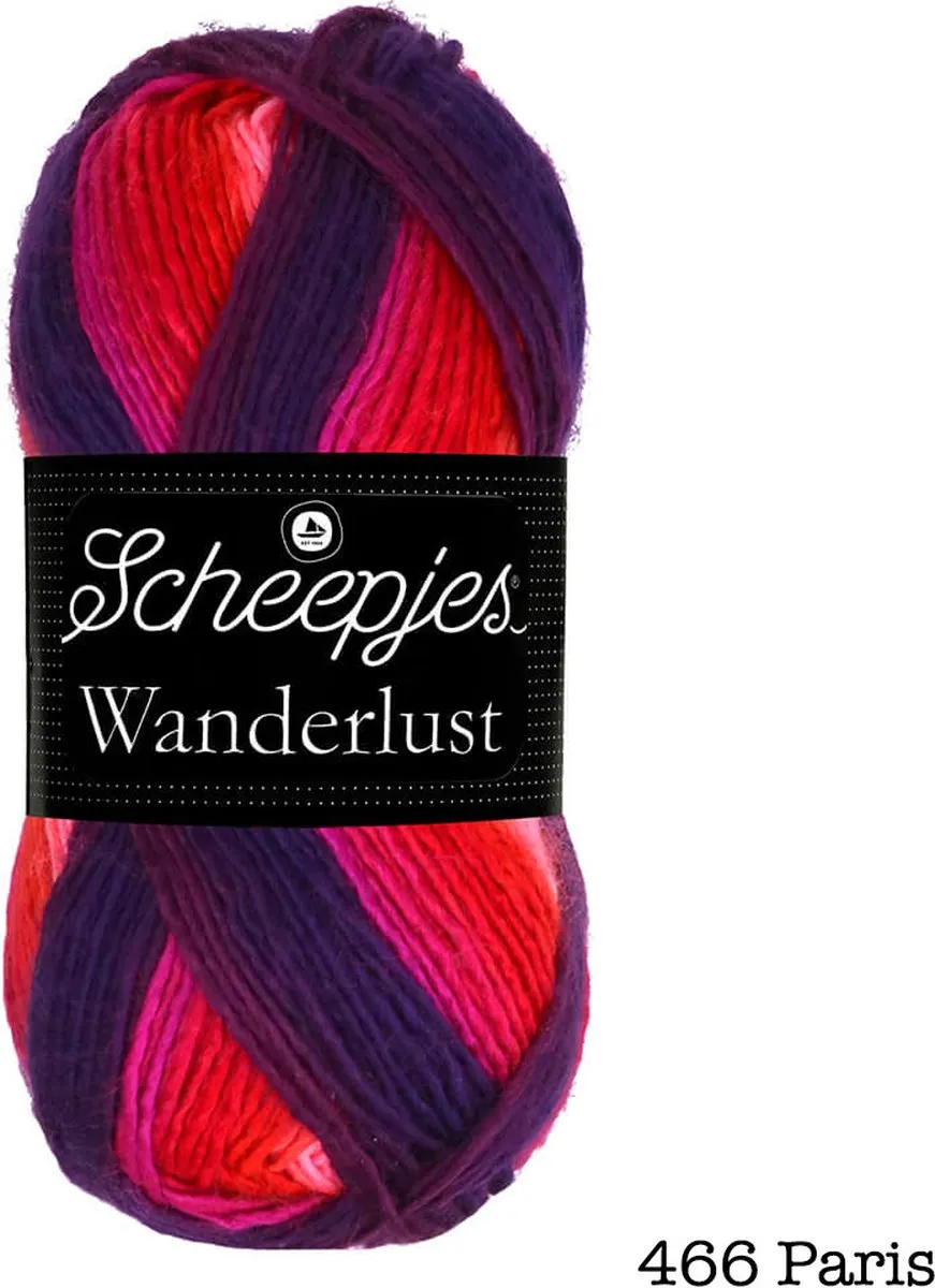 Scheepjes Wanderlust Paris 100g