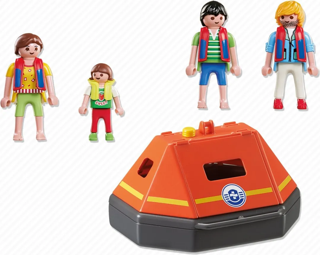 Playmobil Reddingsvlot 5545 - Oranje/Geel