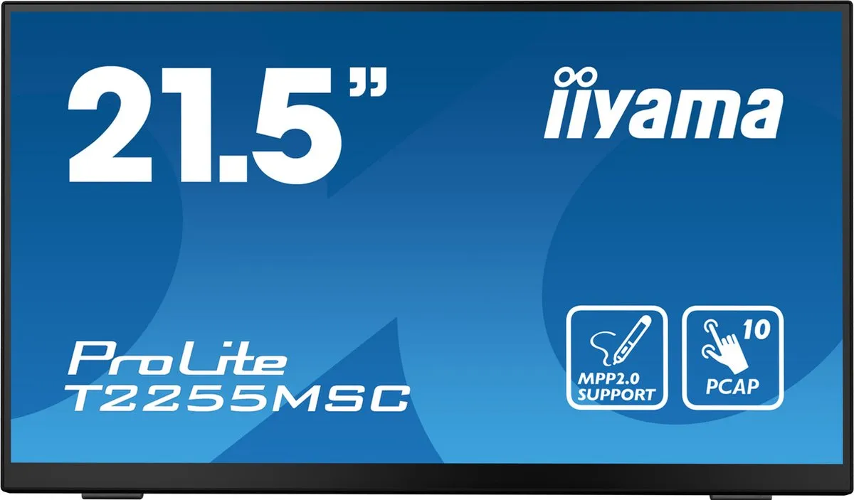 iiyama ProLite T2255MSC-B1 Touchmonitor 22" - Full HD - IPS