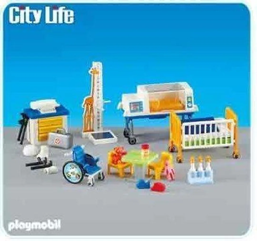 Playmobil Inrichting Kinderziekenhuis 6295 - Meerkleurig