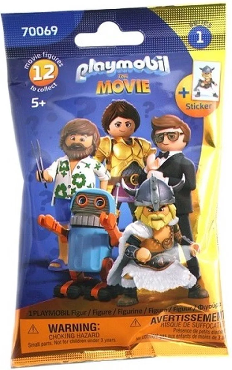 Playmobil The Movie 70069 Bouwfiguren - 3 Stuks