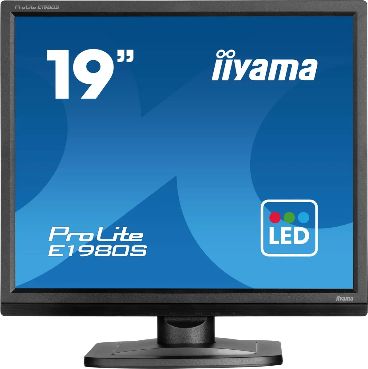 iiyama ProLite E1980S-B1 Monitor 19" - 1280x1024 - VGA - Zwart - afbeelding 6 van 6