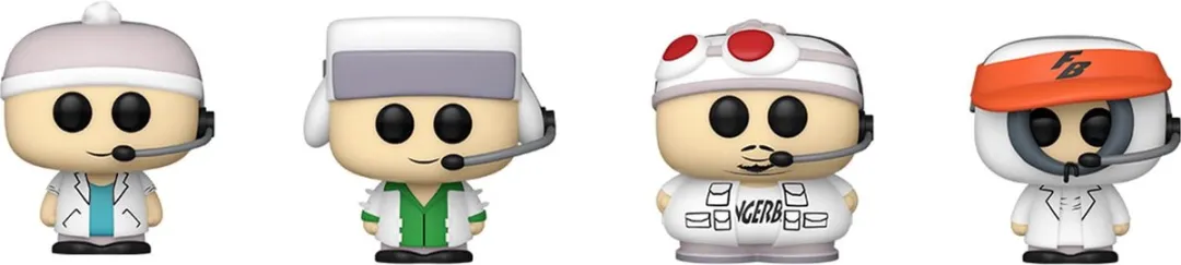 Funko South Park Boyband DLX 4-Pack POP! Figuren - 9cm - Multicolor