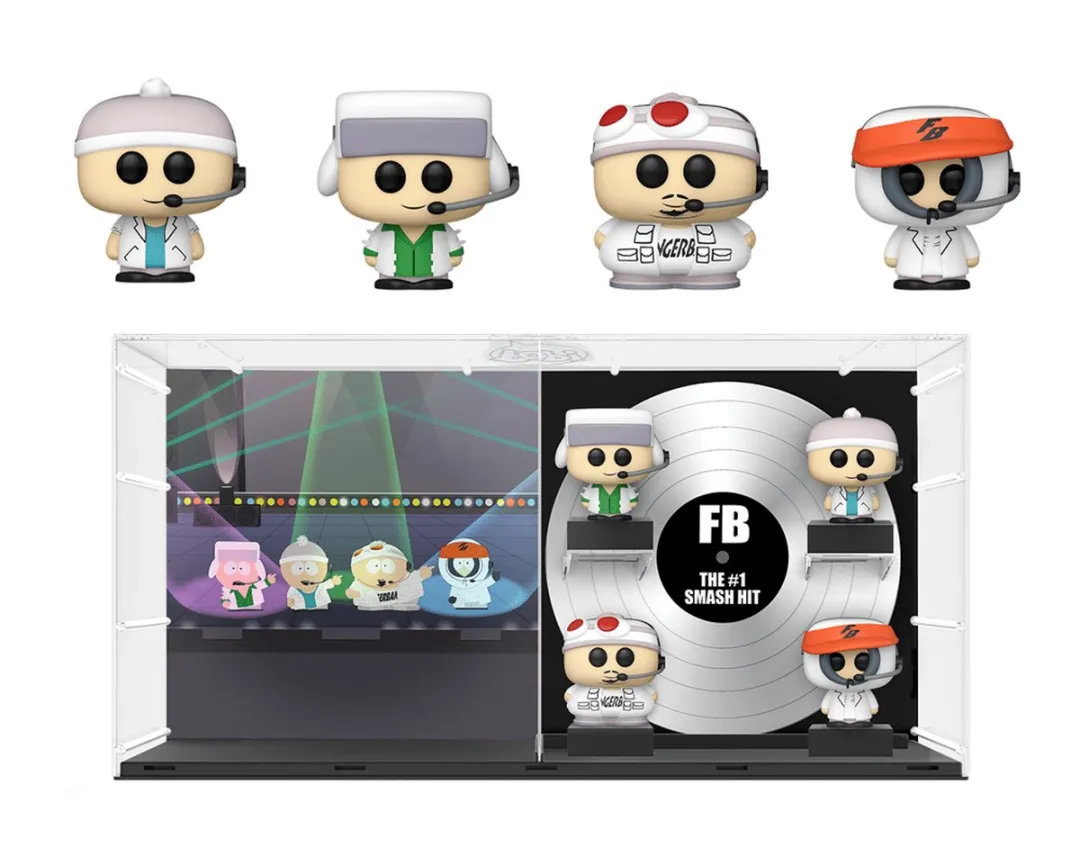 Funko South Park Boyband DLX 4-Pack POP! Figuren - 9cm - Multicolor