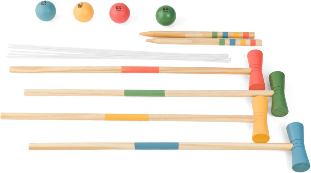 BS Toys Croquetspel GA551 - Meerkleurig - afbeelding 6 van 6