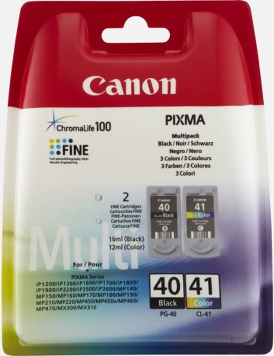 Canon PG-40/CL-41 Inktcartridges - 350 pagina's