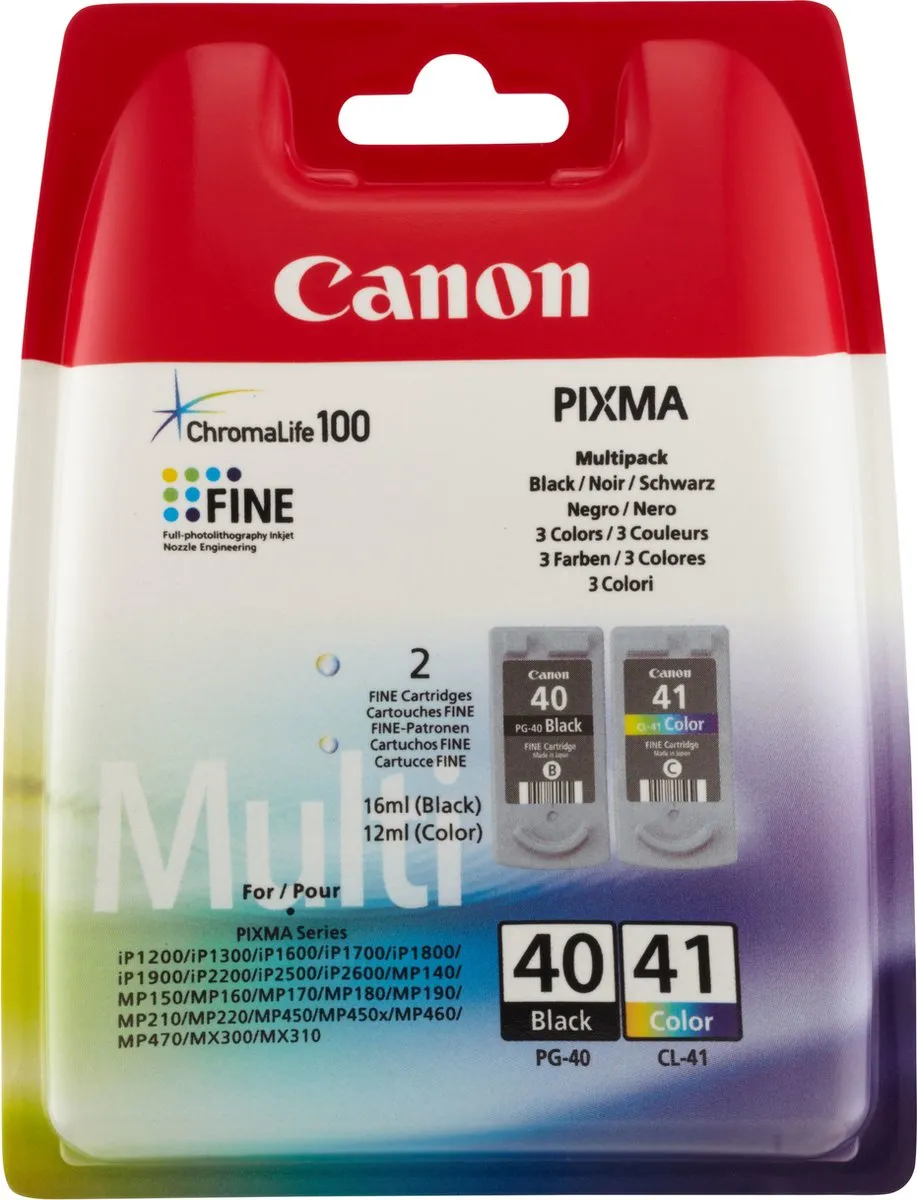 Canon PG-40/CL-41 Inktcartridges