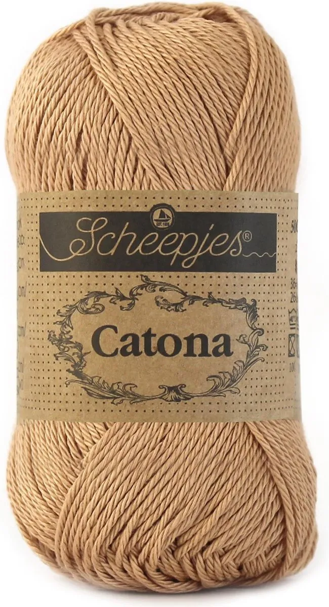 Scheepjes Catona 10g - 502 Camel