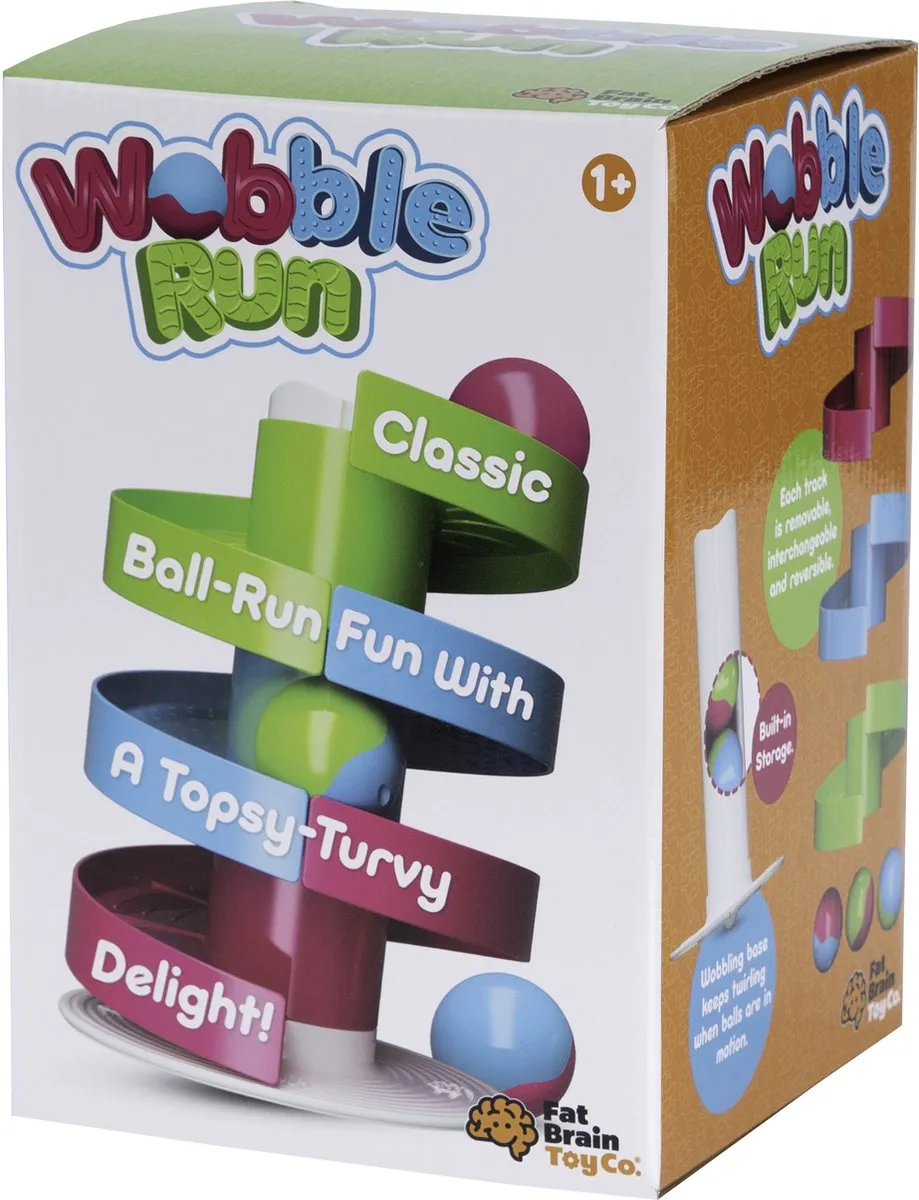 Fat Brain Toys Ballentoren Junior 21cm - 7-delig Multicolor - afbeelding 6 van 6