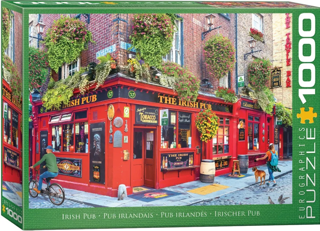 Eurographics Ierse Pub Legpuzzel 1000 Stuks - Meerkleurig